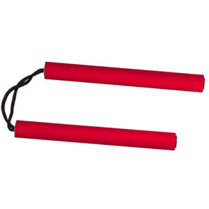 Нунджако Albainox 39807 червено – Тренировъчно нунчаку