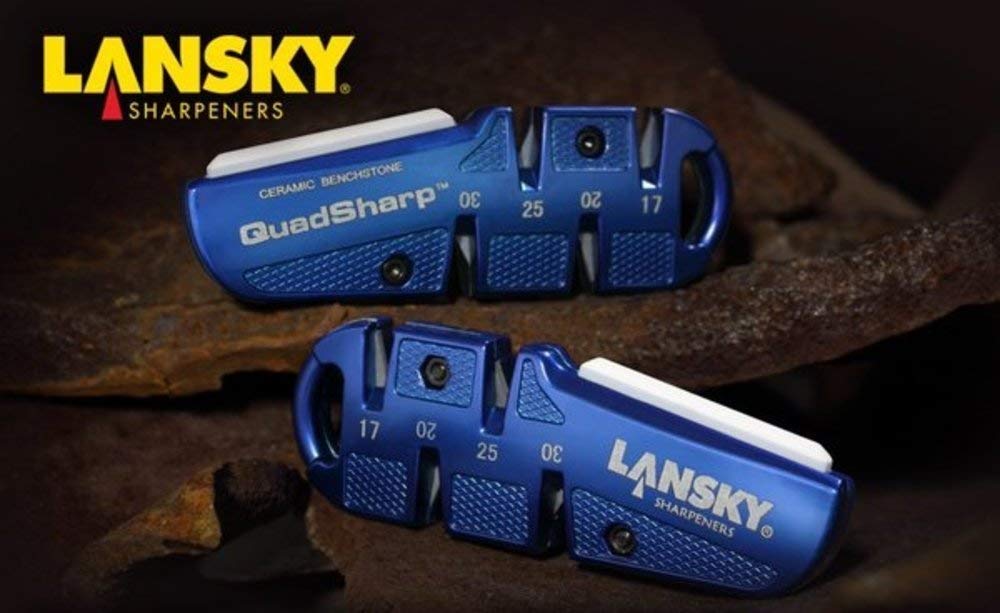Комбинирано джобно точило Lansky QSHARP — бързо и практично решение за всички ножове